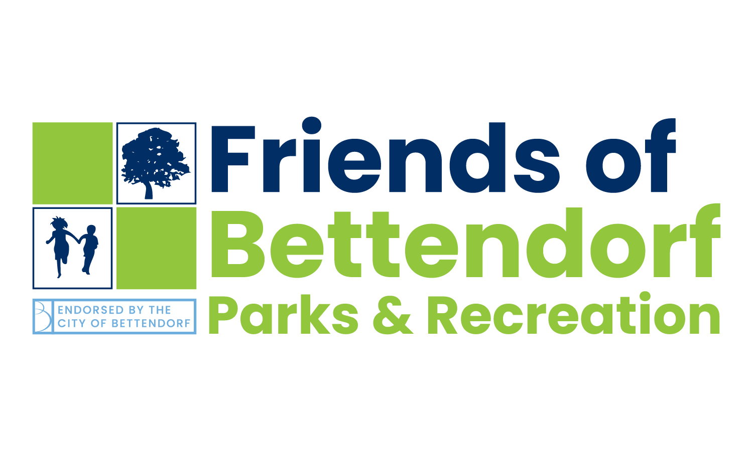 City of Bettendorf - Friends of Bettendorf Parks & Recreation Logo - Full Color